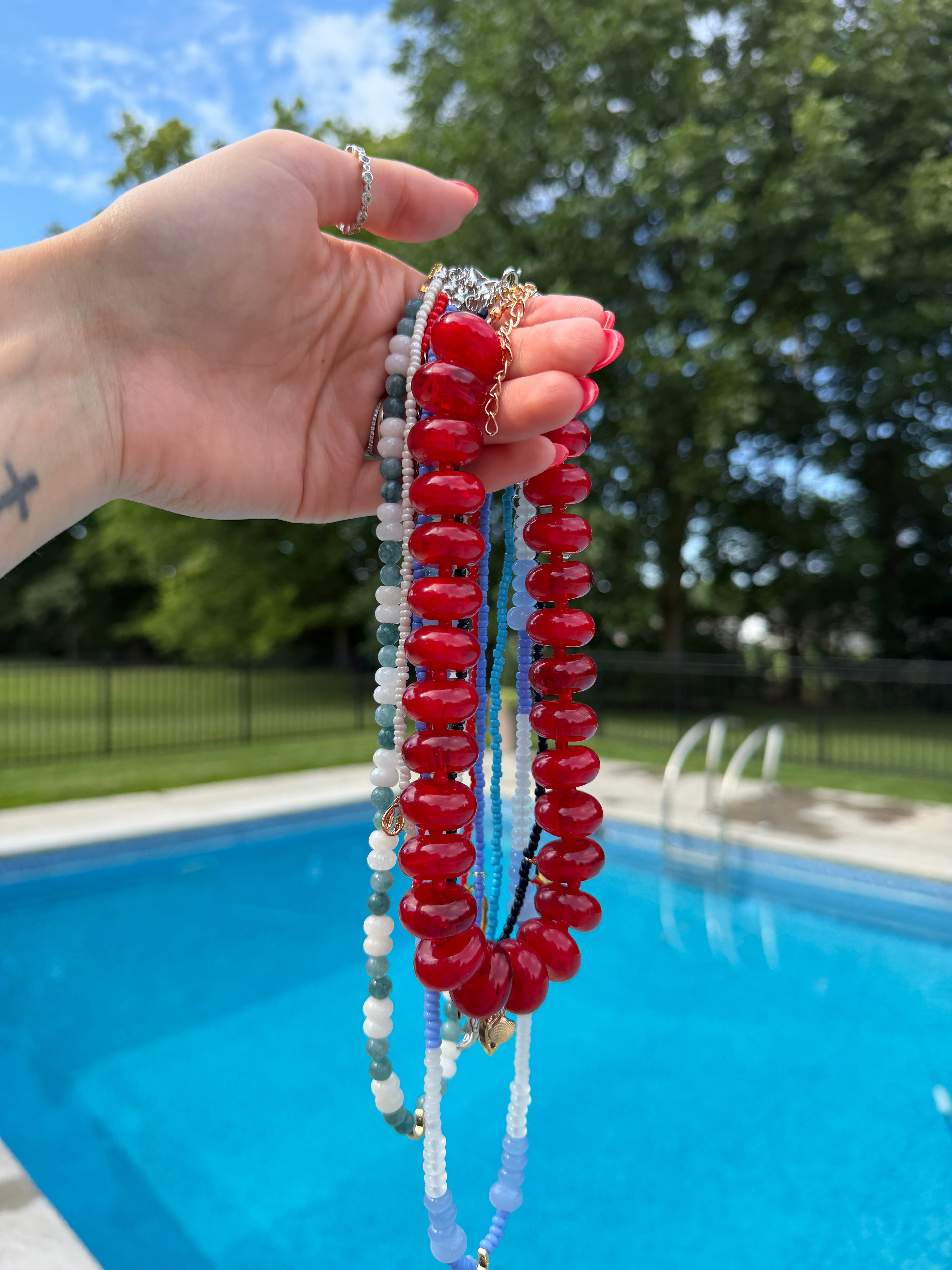 The Lobster: Beaded Necklace