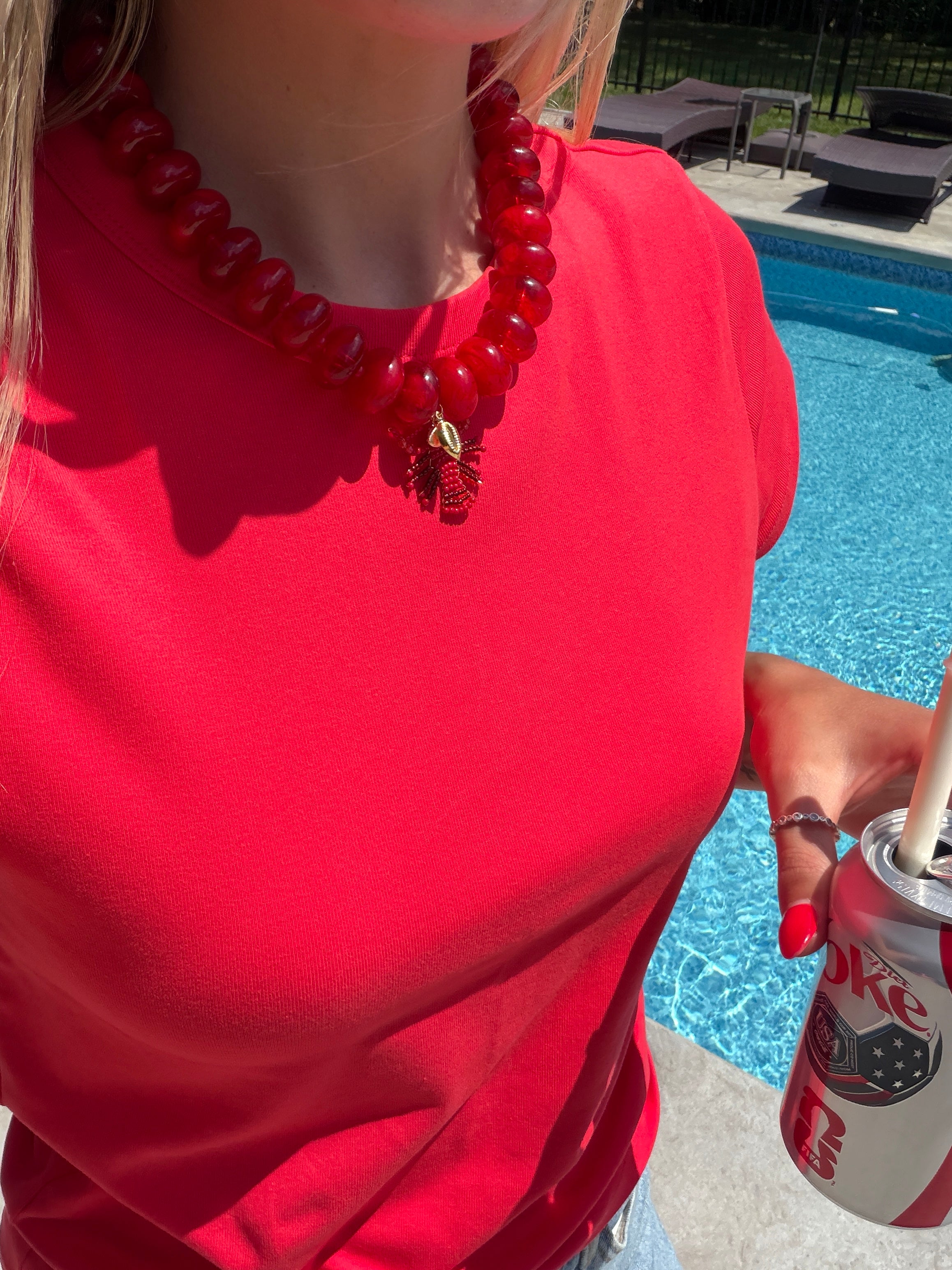 The Lobster: Beaded Necklace