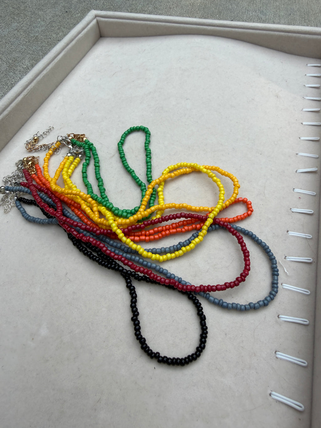 Seed Bead Layering Necklace