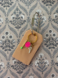 Custom Leather Luggage Tag