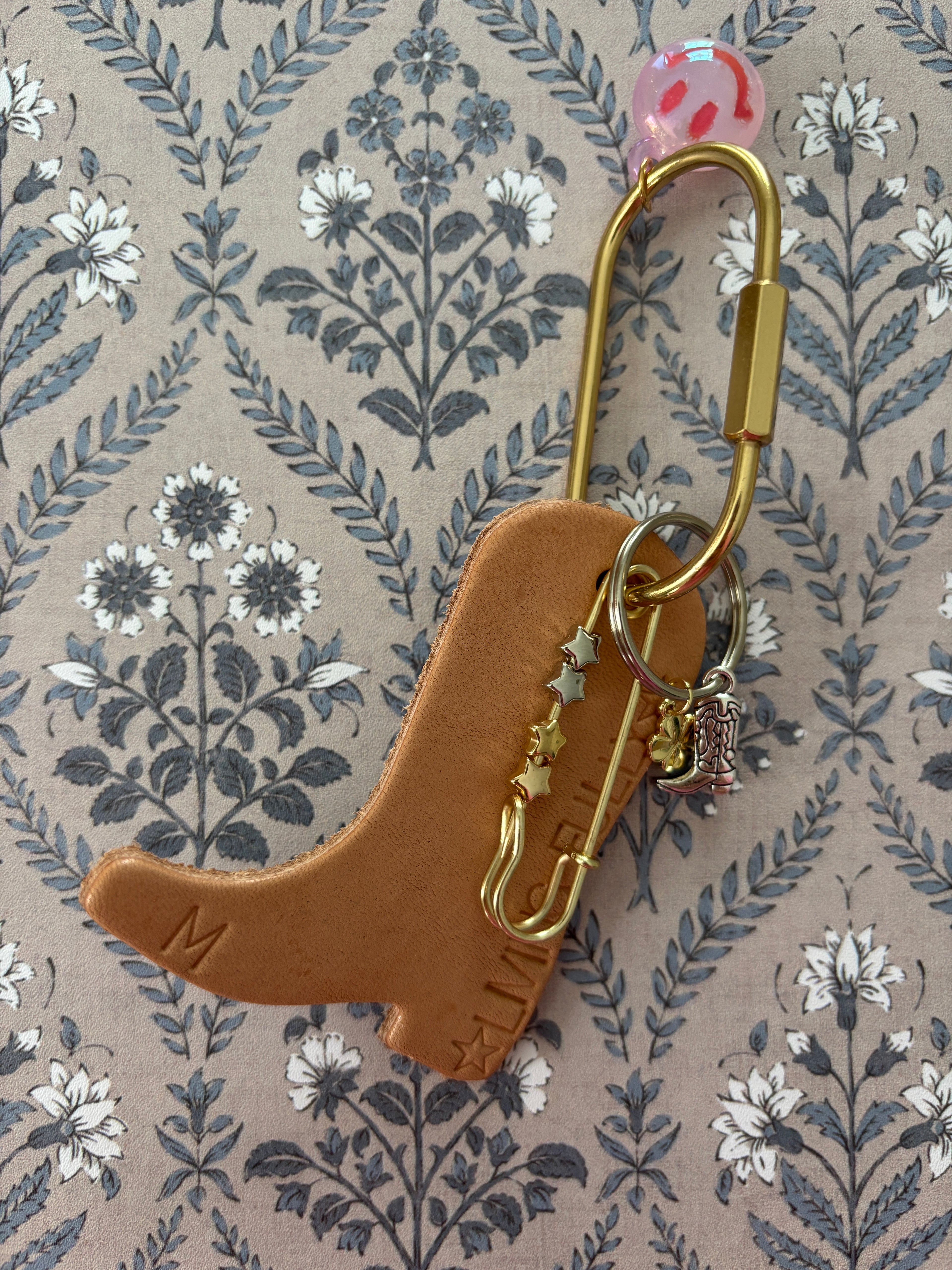 The OG Custom Leather Boot Key Ring
